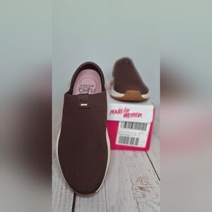 Ryka Women's Encore Washable Slip-On Mules Chickory Brown Lightweight 7.5